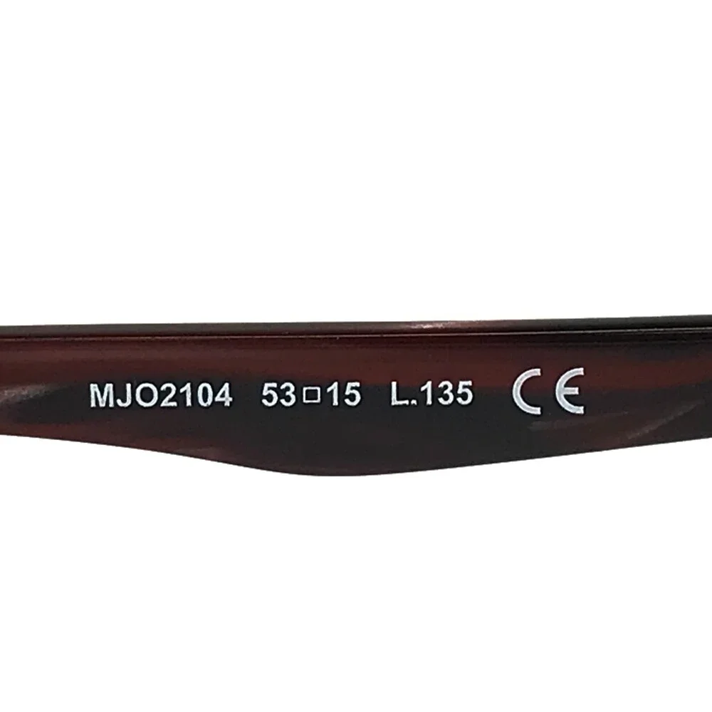 Maui Jim Eyeglasses Frames MJO2104-89M Burgundy Red Purple Cat Eye 53-15-135